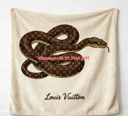 Luxury Louis Vuitton Snake Sofa Blanket 294